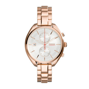 Horlogeband Fossil CH2977 Staal Rosé 14mm